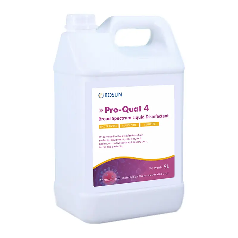 Pro-Quat 4 Disinfectant—Reliable Liquid Disinfectant for Poultry & Livestock | Bactericide · Fungicide · Virucide